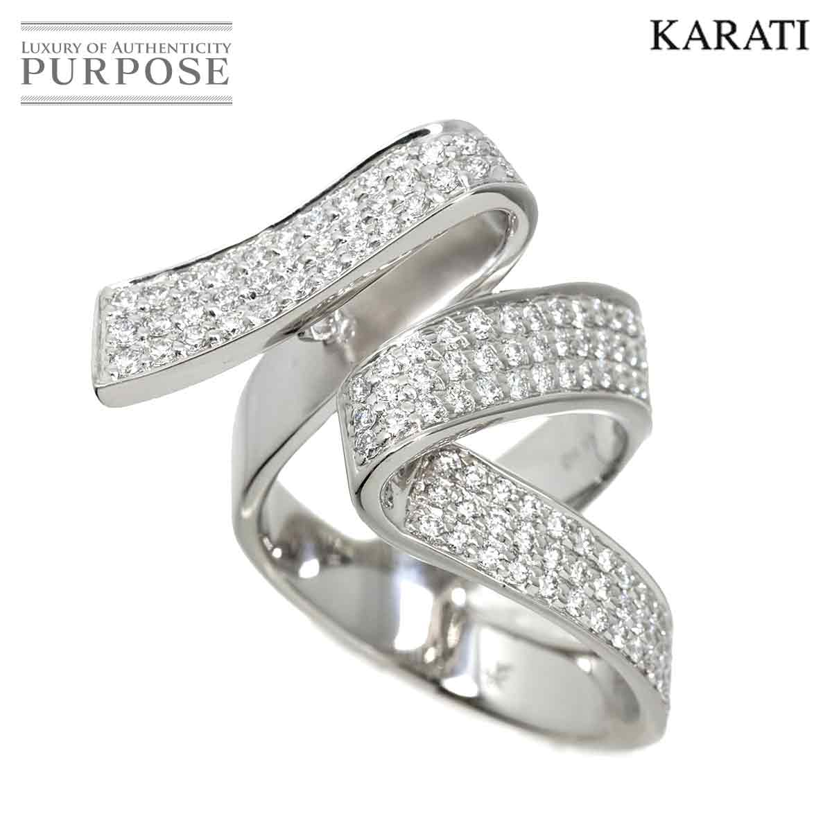 ڿƱ͡ å KARATI 12   1.17ct Pt ץ  Diamond Ringš