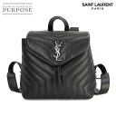 yVilz T[ p SAINT LAURENT PARIS  obNpbN bNTbN U[ ubN 487220 Vo[  Loulou Backpack yÁz