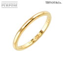 【新品同様】 ティファニー TIFFANY&CO. クラシック バンド 15.5号 リング 幅2mm K18 YG イエローゴールド 750 指輪 Classic Ring【中古】