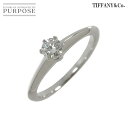 yVilz eBt@j[ TIFFANY&CO. \eBA _C 0.28ct F/IF/3EX 11.5 O Pt v`i Diamond Ring yӒ菑tzyÁz