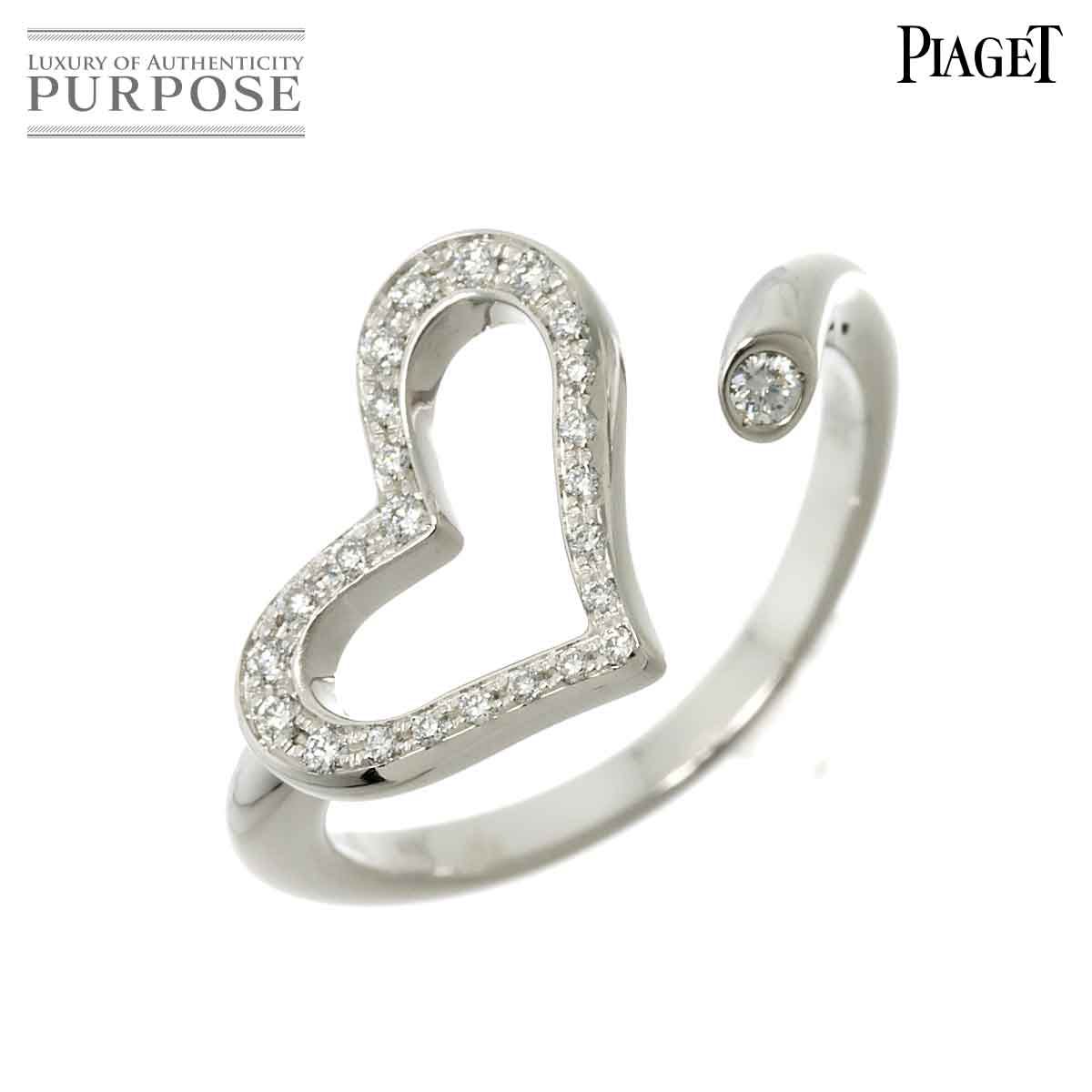 ڿƱ͡ ԥ PIAGET 饤饤 ϡ #49   K18 WG ۥ磻ȥ 750  Lime Light Ringš