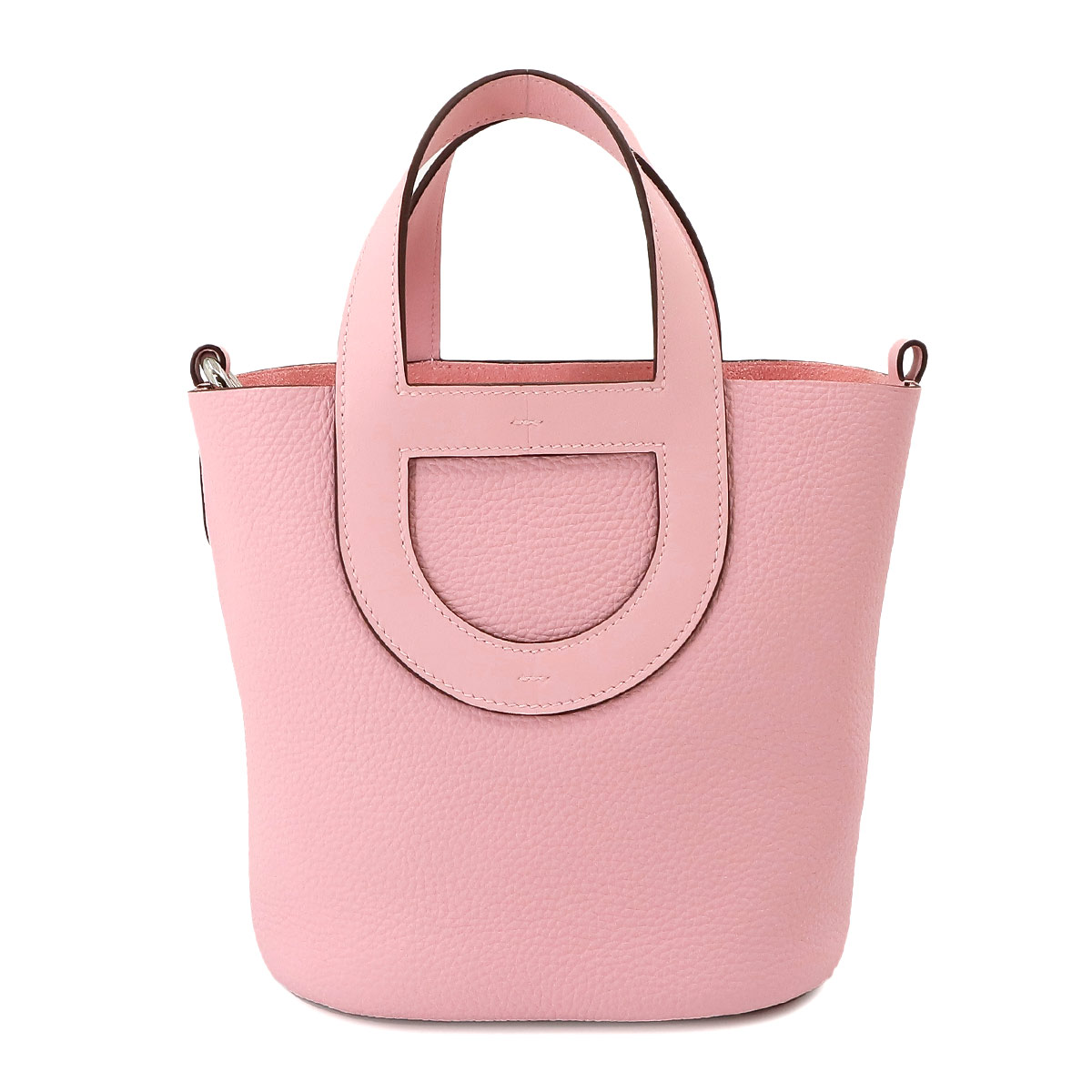 【新品 未使用】 エルメス HERMES インザループ 18 ハンド バッグ トリヨンクレマンス スイフト モーヴシルベストル B刻印 シルバー 金具 In the Loop 18 【中古】
