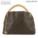 ルイ ヴィトン LOUIS VUITTON モノグラム アーツィー MM ショルダー バッグ ブラウン ゴールド 金具 M40249 Artsy 【中古】