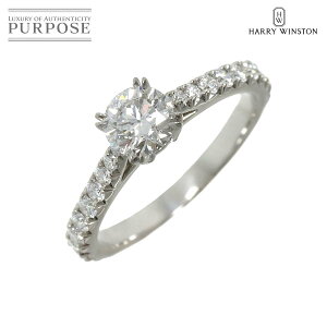 ڿƱ͡ ϥ꡼󥹥ȥ HARRY WINSTON ֥ꥢ   0.52ct E/VVS1/3EX 11  Pt  Diamond Ringھ񡦴դۡš