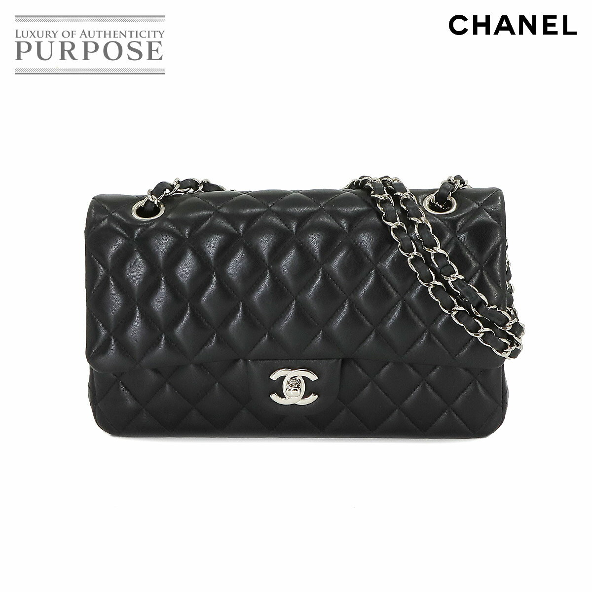 yVilz Vl CHANEL }gbZ 25 `F[ V_[ obO U[ ubN A01112 Vo[  Matelasse Bag yÁz