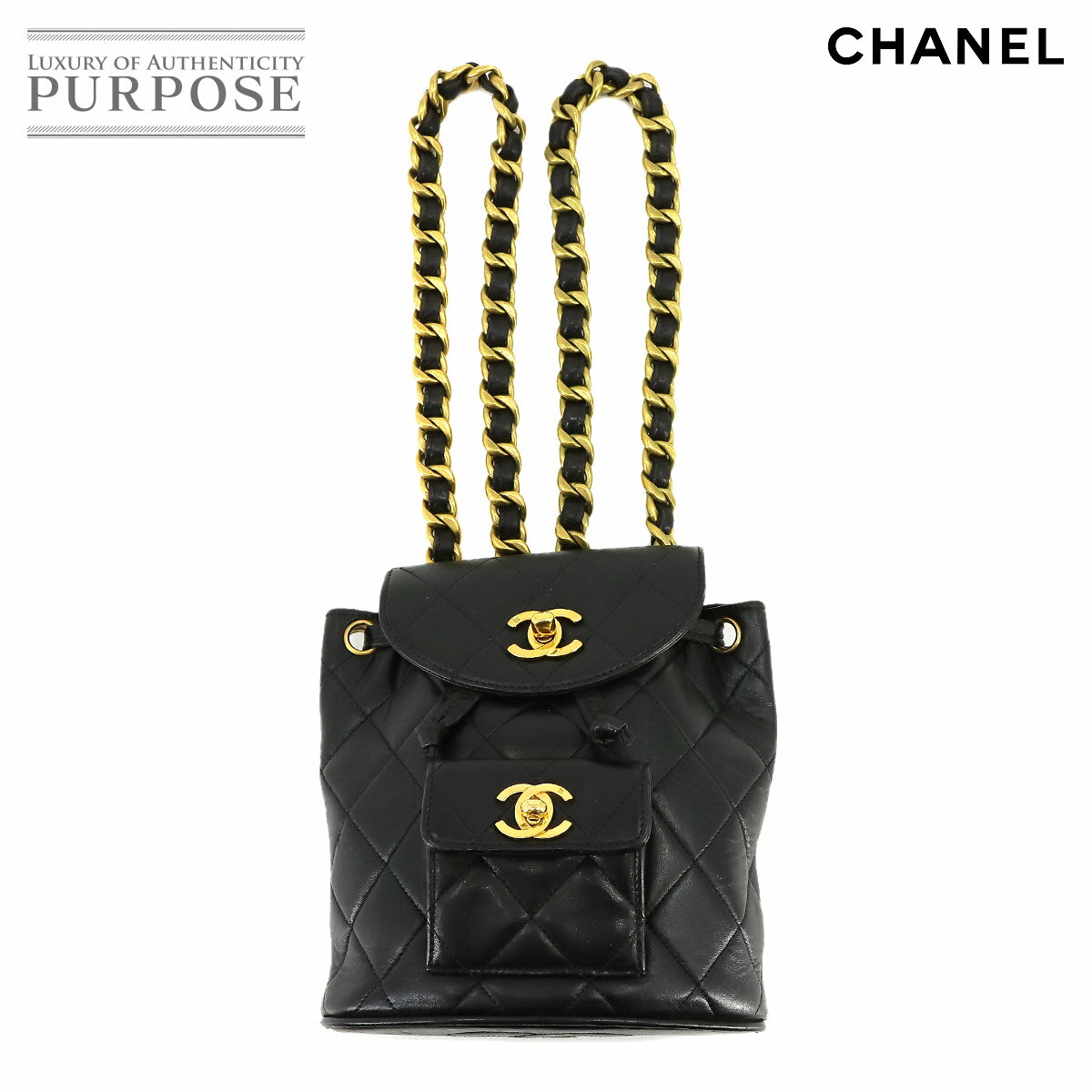 VINTAGE LOVER PURPOSE㤨֥ͥ CHANEL ޥȥå  ߥ Хåѥå åå 쥶 ֥å   miniduma šۡפβǤʤ960,000ߤˤʤޤ