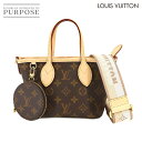 【未使用 展示品】 ルイ ヴィトン LOUIS VUITTON モノグラム ネヴァーフル BB 2way トート ショルダー バッグ ブラウン M46705 RFID Monogram Neverfull BB 【中古】