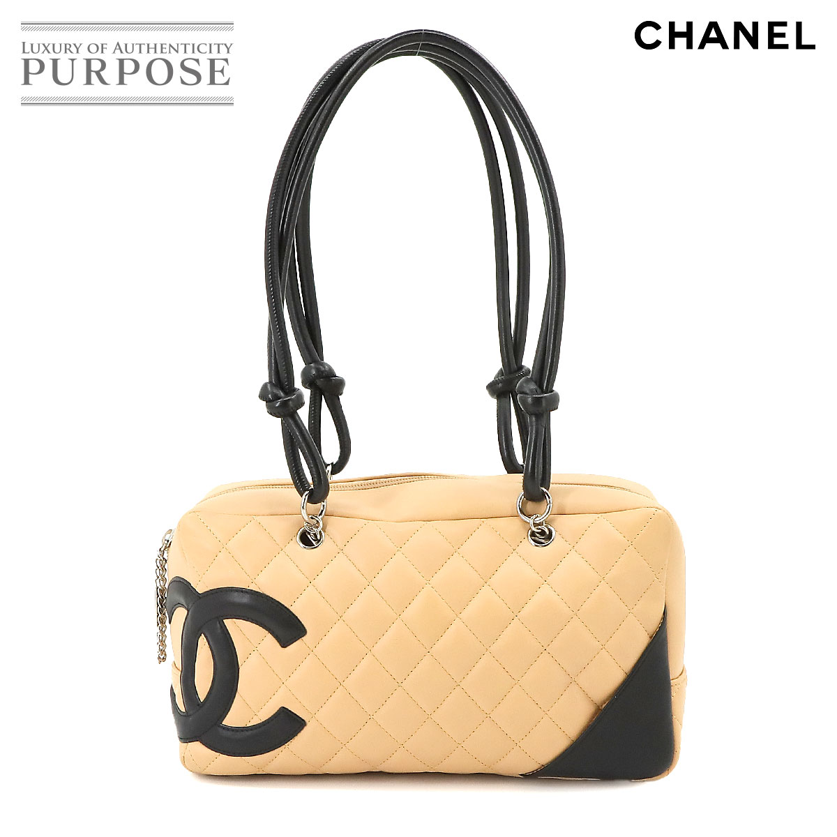 ڿƱ͡ ͥ CHANEL ܥ饤 ܡ  Хå 쥶 ١ ֥å A25171 Cambon...