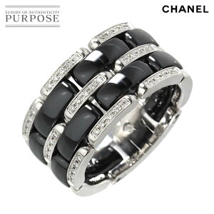 ڿƱ͡ ͥ CHANEL ȥ #61   顼 K18 WG ֥å ߥå 750  ULTRA Diamond Ringš