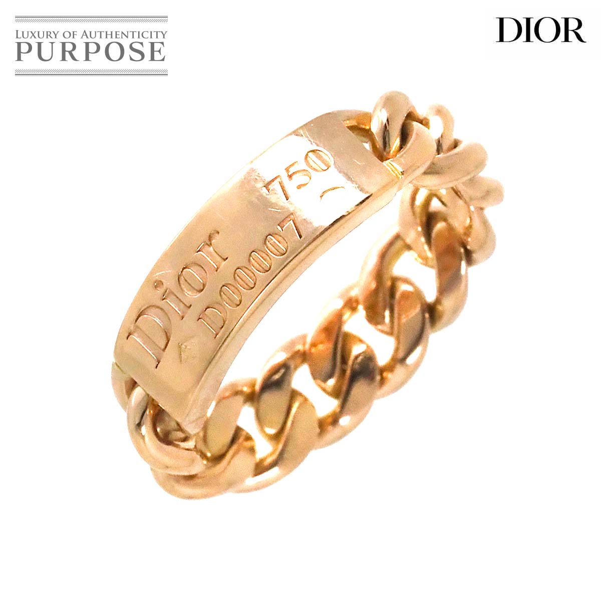 ڿƱ͡ ꥹ ǥ Christian Dior å #46  K18 PG ԥ󥯥 750 ...