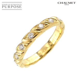 ڿƱ͡ 硼 CHAUMET ȥ륵 ϡ  9  K18 YG  750  Diamond Ring š