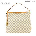 【新品同様】 ルイ ヴィトン LOUIS VUITTON ダミエ アズール ディライトフル PM ショルダー バッグ ローズバレリーヌ N41606 Damier Azur Delightful 【中古】