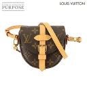 【未使用 展示品】 ルイ ヴィトン LOUIS VUITTON モノグラム ミクロ シャンティイ ショルダー バッグ ブラウン M46643 RFID Micro Chantilly 【中古】