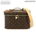 【未使用 展示品】 ルイ ヴィトン LOUIS VUITTON モノグラム ニース ヴァニティ メイクボックス 2way ハンド ショルダー バッグ M44935 RFID Nice Vanity 【中古】