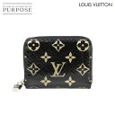 【新品同様】 ルイ ヴィトン LOUIS VUITTON モノグラム エキゾチック ジッピー コインパース パドロック コインケース 小銭入れ パイソン ブラック N97059 Zippy Coin Purse Padlock 【中古】