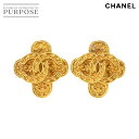 シャネル CHANEL ココマーク イヤリング ゴールド 94A アクセサリー ヴィンテージ Vintage Earrings 【中古】