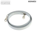 エルメス HERMES ケリー ボリード ショルダー ストラップ トリヨンクレマンス ライトブルー シルバー 金具 Shoulder strap 【中古】