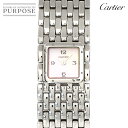 カルティエ Cartier パンテール リュバン W61003T9 レディース 腕時計 ピンクシェル クォーツ ウォッチ Panthere 【中古】