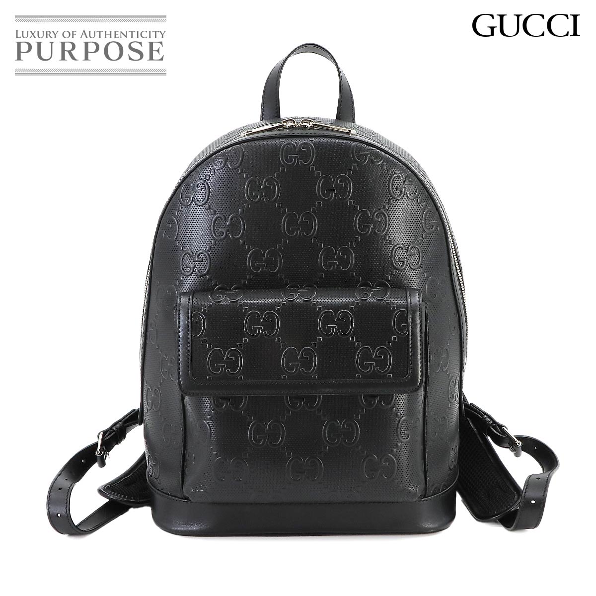 ̤ Ÿʡ å GUCCI GGܥ Хåѥå åå 쥶 ֥å 658579 С  GG Embossed Backpack š