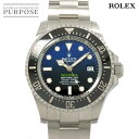 ロレックス ROLEX シードゥエラー ディープシー 136660 ランダム番 ルーレット メンズ 腕時計 デイト Dブルー オートマ 自動巻き ウォッチ Se...