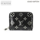 【新品同様】 ルイ ヴィトン LOUIS VUITTON モノグラム エキゾチック ジッピー コインパース パドロック コインケース 小銭入れ パイソン ブラック N97059 RFID Zippy Coin Purse Padlock 【中古】
