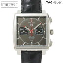 【新品仕上げ 済み】 タグホイヤー TAG Heuer モナコ ヴィンテージ CAW211J クロノグラフ メンズ 腕時計 デイト グレー 自動巻き Monaco 【中古】