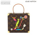 【新品同様】 ルイ ヴィトン LOUIS VUITTON モノグラム キャラクテール ジュエリー ボックス ケース 村上隆 M92477 ゴールド 金具 Cha...