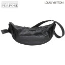 【未使用 展示品】 ルイ ヴィトン LOUIS VUITTON モノグラム ストーム ハンモック バッグ クロスボディ バッグ ウエストポーチ ブラック M23...