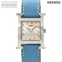 エルメス HERMES Hウォッチ HH1 210 レディース 腕時計 シルバー クォーツ ウォッチ H Watch 【中古】