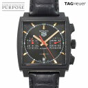 タグホイヤー TAG Heuer モナコ スペシャルエディション CBL2180 メンズ 腕時計 デイト ブラック 自動巻き ウォッチ Monaco 【中古】