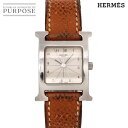 エルメス HERMES Hウォッチ HH1 210 レディース 腕時計 シルバー クォーツ ウォッチ H Watch 【中古】