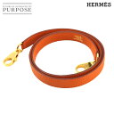 エルメス HERMES ケリー ボリード ショルダー ストラップ トリヨンクレマンス レザー オレンジ 小物 Shoulder strap 【中古】