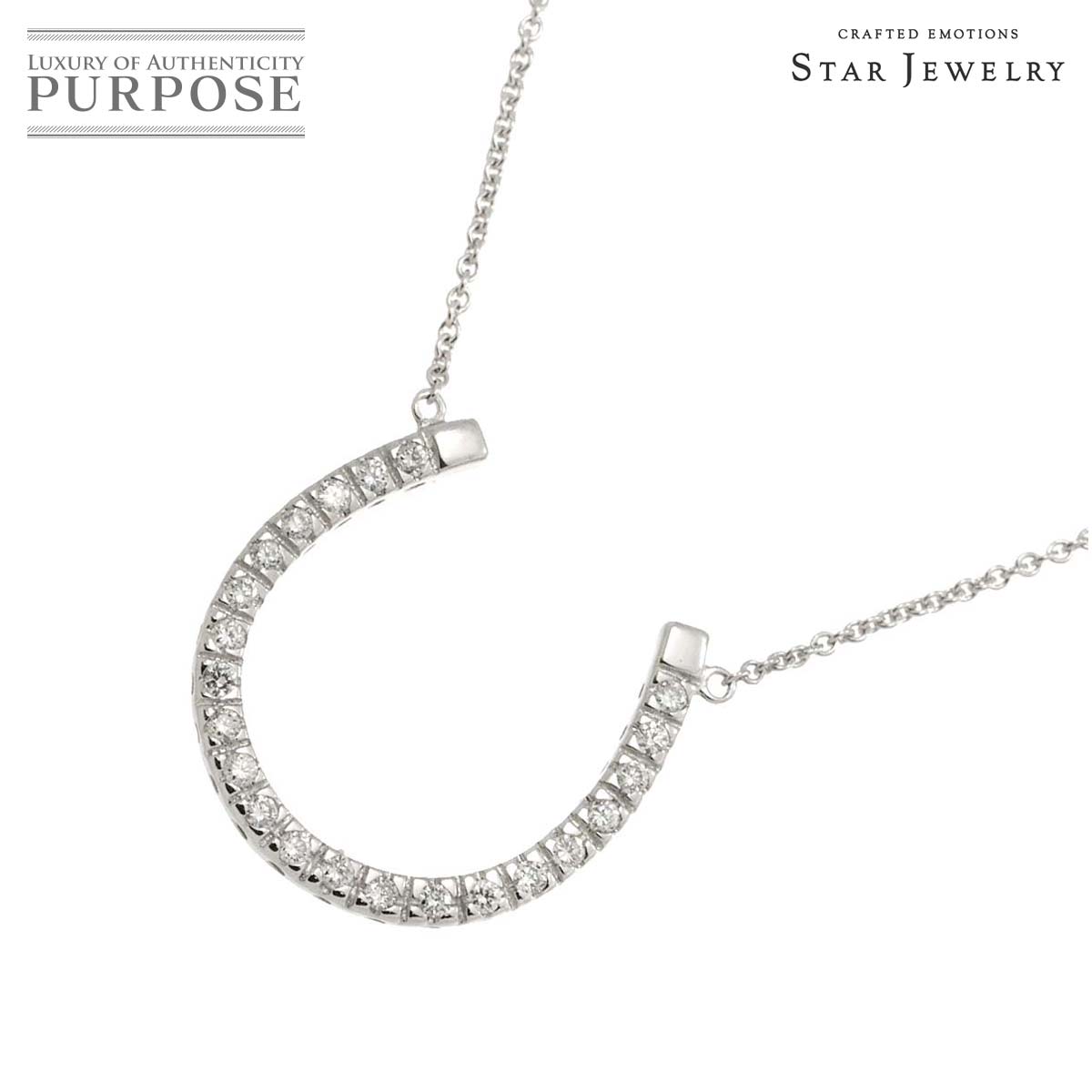 STAR JEWELRY 中古A スタージュエリー ネックレス ダイヤモンド