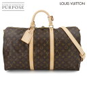 【新品同様】 ルイ ヴィトン LOUIS VUITTON モノグラム キーポル バンドリエール 50 2way ボストン ショルダー バッグ M41416 Monogram Keepall Bandouliere 50 【中古】(4)