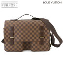 【新品同様】 ルイ ヴィトン LOUIS VUITTON ダミエ ブロードウェイ 2way ハンド ショルダー バッグ エベヌ N42270 Damier Br...