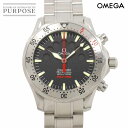 オメガ OMEGA シーマスター アプネア マイヨール 2595 50 メンズ 腕時計 ブラック オートマ 自動巻き Seamaster 【中古】