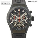 タグホイヤー TAG Heuer カレラ キャリバーホイヤー02 CBG2090 クロノグラフ メンズ 腕時計 デイト スケルトン オートマ 自動巻き ウォッチ Carrera 【中古】