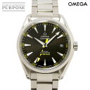 オメガ OMEGA シーマスター アクアテラ コーアクシャル 15000ガウス 231 10 42 21 01 002 メンズ 腕時計 デイト ブラック 自動巻き Seamaster 【中古】