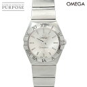 オメガ OMEGA コンステレーション 123 10 24 60 02 001 レディース 腕時計 シルバー クォーツ ウォッチ Constellation 【中古】