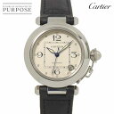カルティエ Cartier パシャC W3106199 ボーイズ 腕時計 デイト シルバー オートマ 自動巻き ウォッチ PashaC 【中古】