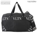 【未使用 展示品】 ヴァレンティノ ガラヴァーニ VALENTINO GARAVANI VLTN 2way ボストン ショルダー バッグ ナイロン ブラック ホ...