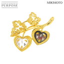 【新品同様】 ミキモト MIKIMOTO ピクウェ シェル ブローチ K18 YG WG イエローゴールド 750 Brooch【中古】