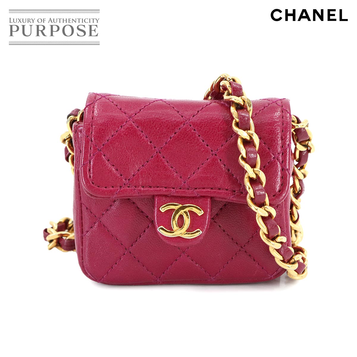 美しいワインレッド♪【CHANEL】マトラッセ ミニハンドバッグ 楽天市場】シャネル マトラッセ(カラーワインレッド)(バッグ