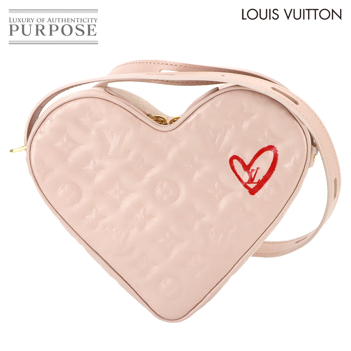 【LV◆ハート型がカワイイ!】 Louis Vuitton ショルダーバッグ 楽天市場】ルイヴィトン ショルダーバッグ 中古(柄ハート
