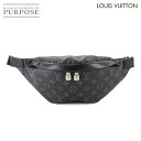 【新品同様】 ルイ ヴィトン LOUIS VUITTON モノグラム エクリプス ディスカバリー バムバッグ PM ボディ バッグ ブラック グレー M4603...