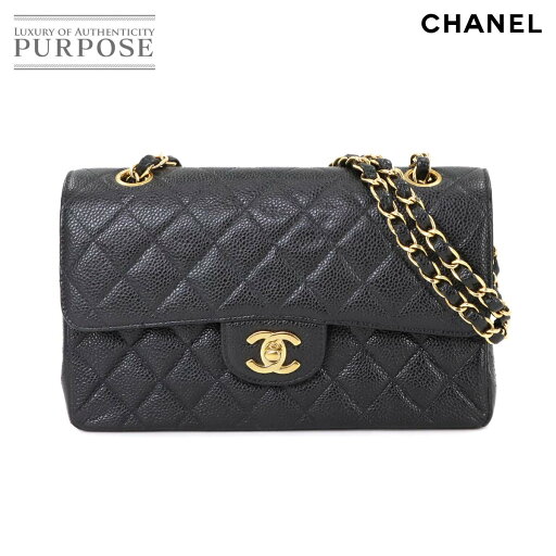 【新品同様】 シャネル CHANEL マトラッセ 23 チェーン ショルダー バッグ キャビアスキン レザー ブラック A01113 ゴールド 金具 Matelasse 23 Bag 【中古】 【新品同様】 シャネル CHANEL マトラッセ 23 チェーン ショルダー バッグ キャビアスキン レザー ブラック A01113 ゴールド 金具 Matelasse 23 Bag 【中古】