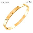 【新品同様】 カルティエ Cartier ラブ ブレス #16 K18 YG イエローゴールド 750 ブレスレット バングル Love Bracelet【証明...