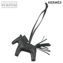 エルメス HERMES ロデオ PM タッチ バッグチャーム アニューミロ アリゲーター ソーブラック Z刻印 Rodeo Touch Bag Charm Rodeo Touch Bag Charm 【中古】