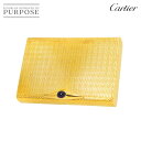【新品同様】 カルティエ Cartier シガレットケース サファイヤ K18 YG イエローゴールド 750 小物入れ ミラー付き Case【中古】