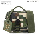 【未使用 展示品】 ルイ ヴィトン LOUIS VUITTON ダモフラージュ クエスト メッセンジャー ショルダー バッグ グリーン M24450 RFID Quest Messenger 【中古】